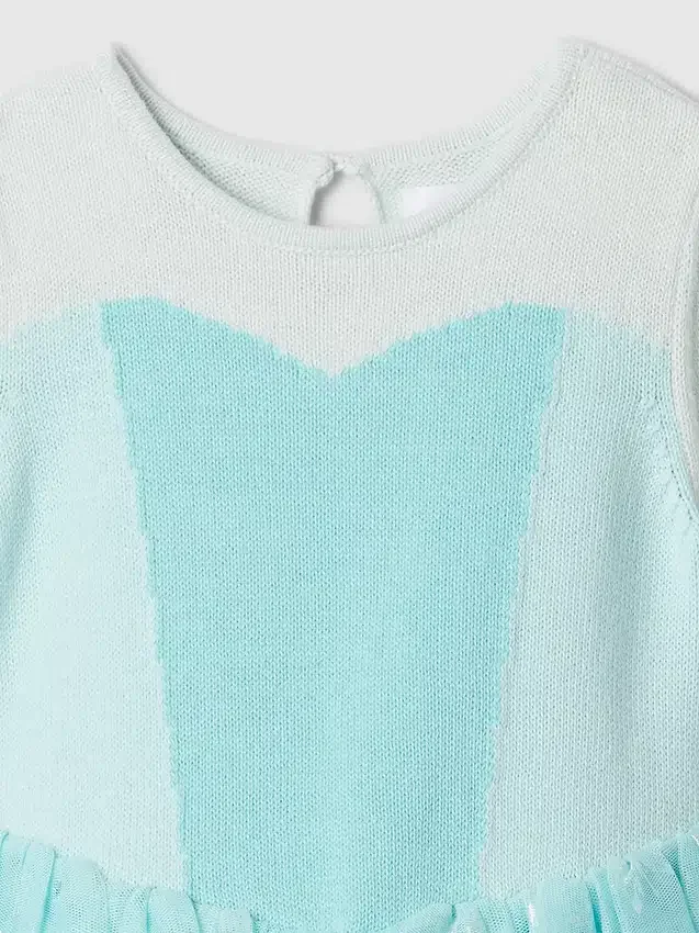 GAP × Disney Niemowlęta i Maluchy Sukienka z tiulu z księżniczką Elsą