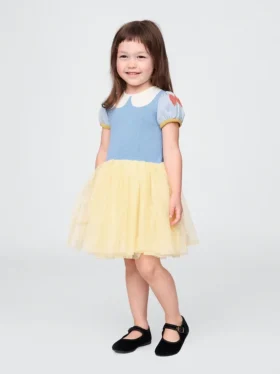 GAP × Disney Niemowlęta i Maluchy Sukienka z tiulu z motywem Królewny Śnieżki