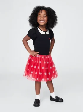 Gap × Disney Niemowlęta i Maluchy Sukienka z tiulu z Myszką Miki