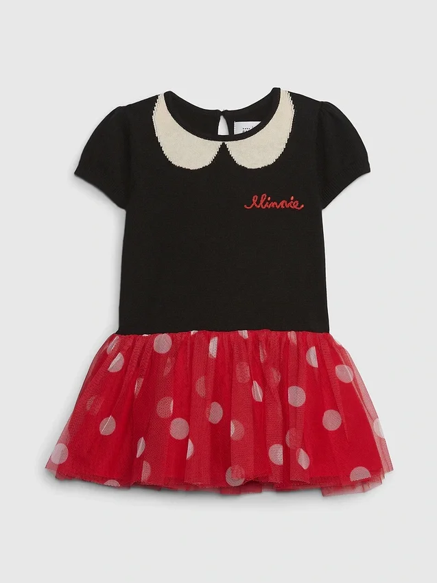 Gap × Disney Niemowlęta i Maluchy Sukienka z tiulu z Myszką Miki