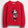 GAP × Disney Niemowlęta i Maluchy Sweter z Myszką Minnie