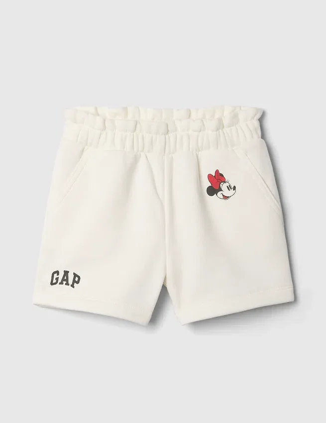 Gap × Disney Niemowlęta i Maluchy Vintagesoft – szorty dresowe z Minnie Mouse