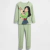 GAP × Disney Niemowlęta i Maluchy – zestaw piżamy z organicznej szczotkowanej bawełny