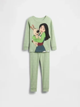 GAP × Disney Niemowlęta i Maluchy – zestaw piżamy z organicznej szczotkowanej bawełny