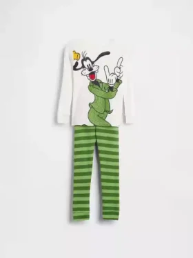 GAP × Disney Niemowlęta i Maluchy – zestaw piżamy z organicznej szczotkowanej bawełny