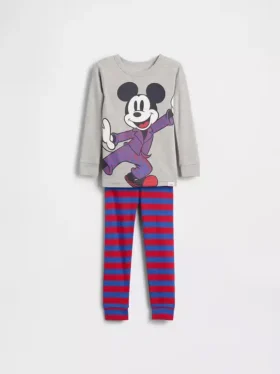 GAP × Disney Niemowlęta i Maluchy – zestaw piżamy z organicznej szczotkowanej bawełny