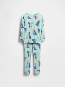 GAP × Disney Niemowlęta i Maluchy – zestaw piżamy z organicznej szczotkowanej bawełny