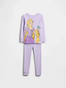 GAP × Disney Niemowlęta i Maluchy – zestaw piżamy z organicznej szczotkowanej bawełny