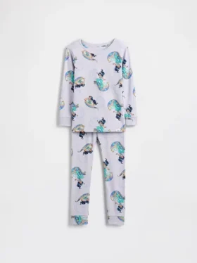 GAP × Disney Niemowlęta i Maluchy – zestaw piżamy z organicznej szczotkowanej bawełny