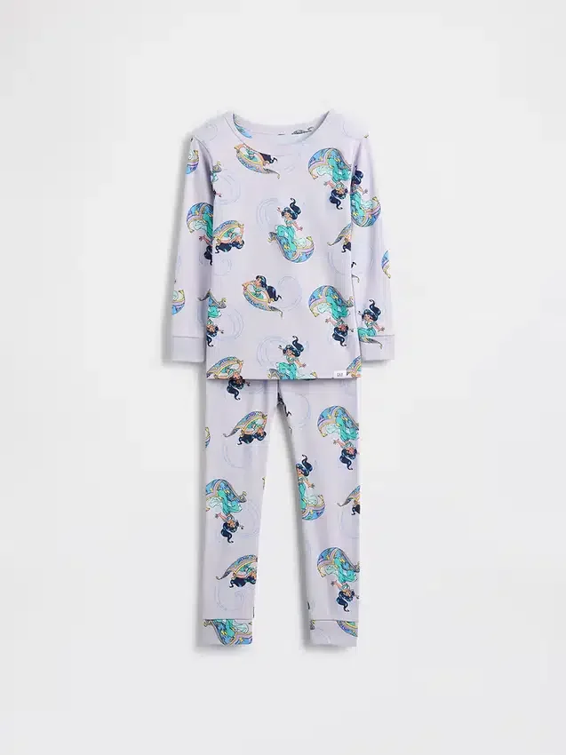 GAP × Disney Niemowlęta i Maluchy – zestaw piżamy z organicznej szczotkowanej bawełny