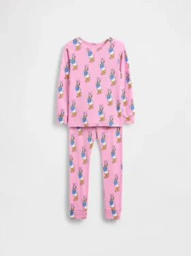 GAP × Disney Niemowlęta i Maluchy – zestaw piżamy z organicznej szczotkowanej bawełny
