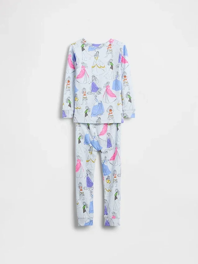 GAP × Disney Niemowlęta i Maluchy – zestaw piżamy z organicznej szczotkowanej bawełny