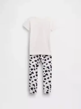 GAP × Disney Niemowlęta i Maluchy – zestaw piżamy z organicznej szczotkowanej bawełny