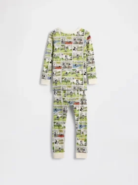 GAP × Disney Niemowlęta i Maluchy – zestaw piżamy z organicznej szczotkowanej bawełny