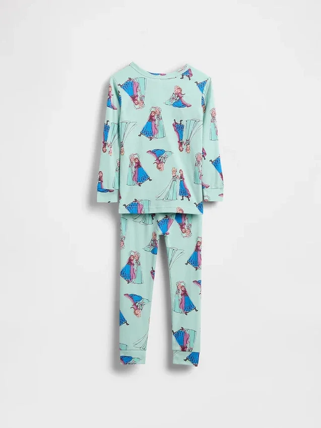 GAP × Disney Niemowlęta i Maluchy – zestaw piżamy z organicznej szczotkowanej bawełny