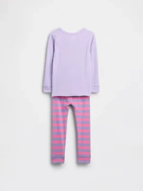 GAP × Disney Niemowlęta i Maluchy – zestaw piżamy z organicznej szczotkowanej bawełny
