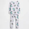 GAP × Disney Niemowlęta i Maluchy – zestaw piżamy z organicznej szczotkowanej bawełny