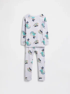 GAP × Disney Niemowlęta i Maluchy – zestaw piżamy z organicznej szczotkowanej bawełny