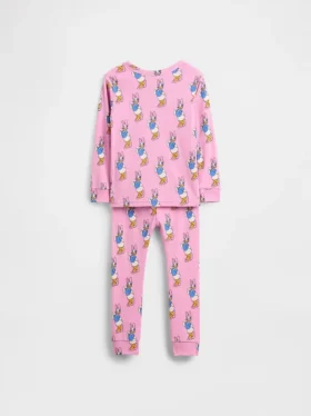 GAP × Disney Niemowlęta i Maluchy – zestaw piżamy z organicznej szczotkowanej bawełny