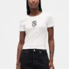 GAP × Disney „The Nightmare Before Christmas” Tima Burtona – nowoczesny T-shirt o zwężonym kroju