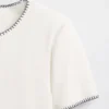 GAP × Disney „The Nightmare Before Christmas” Tima Burtona – nowoczesny T-shirt o zwężonym kroju