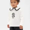GAP × Disney: Topa w stylu marynarskim dla Niemowląt i Maluchów z motywem z filmu „Miasteczko Halloween” Tima Burtona