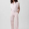 Gap × Hfr Różowe dżinsy typu baggy o niskim stanie z kolekcji Nicole Benefield