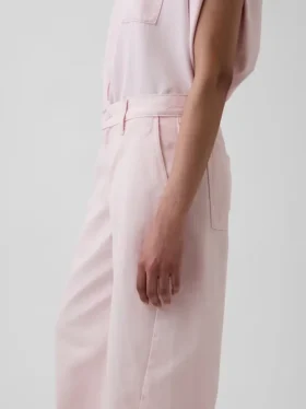 Gap × Hfr Różowe dżinsy typu baggy o niskim stanie z kolekcji Nicole Benefield