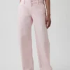Gap × Hfr Różowe dżinsy typu baggy o niskim stanie z kolekcji Nicole Benefield