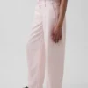 Gap × Hfr Różowe dżinsy typu baggy o niskim stanie z kolekcji Nicole Benefield