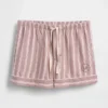 Gap × Summer Fridays Flanelowe szorty bokserki w paski