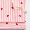 Gap × Summer Fridays Flanelowe szorty piżamowe z motywem serc