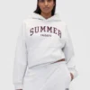 Gap × Summer Fridays – gruba bluza z kapturem w stylu oversize z logo