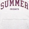 Gap × Summer Fridays – gruba bluza z kapturem w stylu oversize z logo