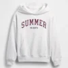 Gap × Summer Fridays – gruba bluza z kapturem w stylu oversize z logo