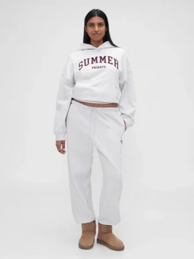 Gap × Summer Fridays – grube spodnie dresowe z luźnym krojem i logo
