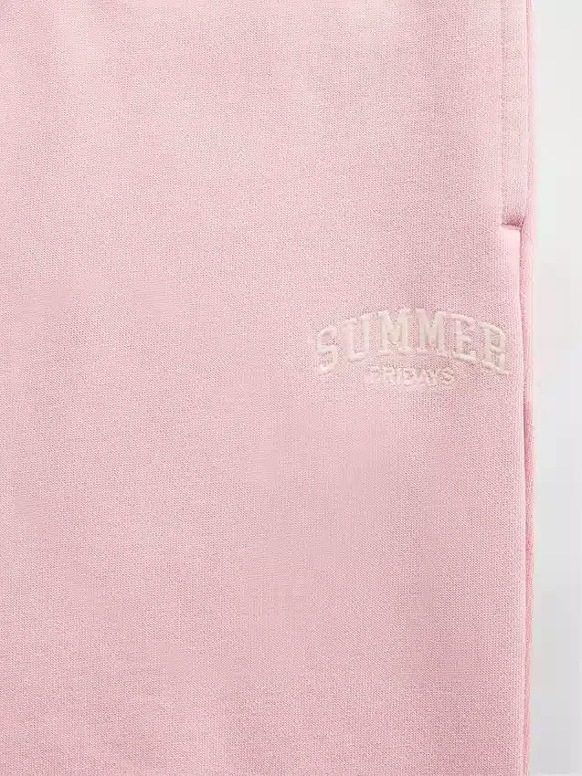 Gap × Summer Fridays – grube spodnie dresowe z luźnym krojem i logo