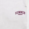 Gap × Summer Fridays – grube spodnie dresowe z luźnym krojem i logo