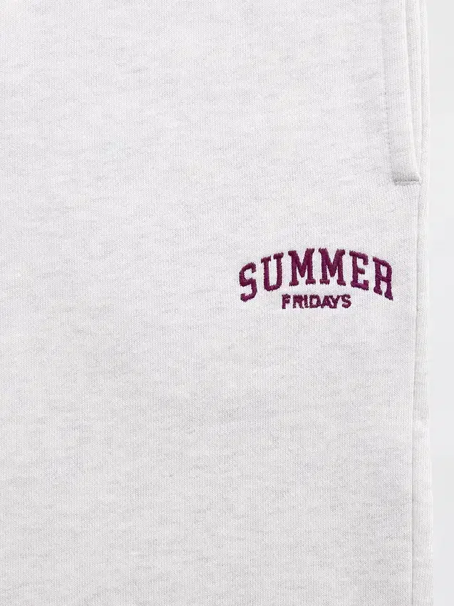 Gap × Summer Fridays – grube spodnie dresowe z luźnym krojem i logo