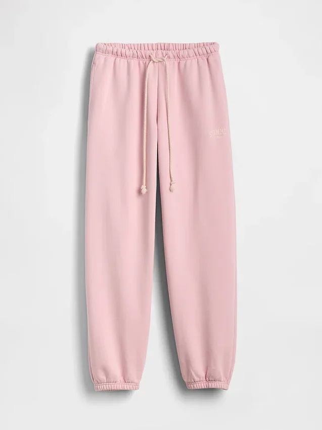 Gap × Summer Fridays – grube spodnie dresowe z luźnym krojem i logo