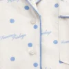 Gap × Summer Fridays Luźna flanelowa koszula piżamowa w kropki