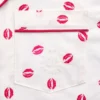 Gap × Summer Fridays Luźna popelinowa koszula piżamowa „Kiss”