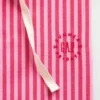 Gap × Summer Fridays Luźne spodnie piżamowe w paski z popeliny
