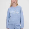 GAP × Summer Fridays – sweter oversize z logo