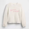GAP × Summer Fridays – sweter oversize z logo