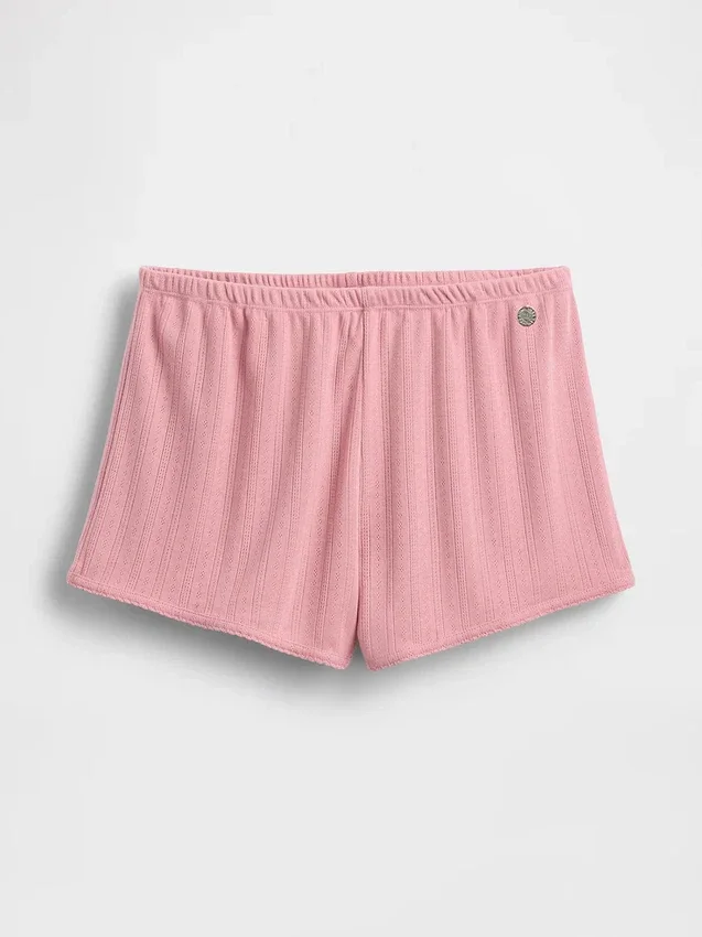 GAP × Summer Fridays – szorty piżamowe z dzianiny typu pointelle