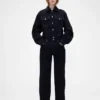 GAP × Victoria Beckham – Jeansy z wysokim stanem o prostym kroju