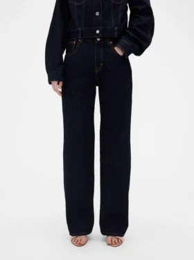 GAP × Victoria Beckham – Jeansy z wysokim stanem o prostym kroju
