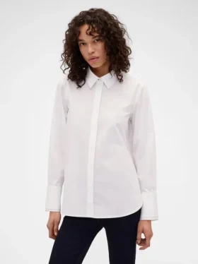 GAP × Victoria Beckham – luźna koszula z popeliny