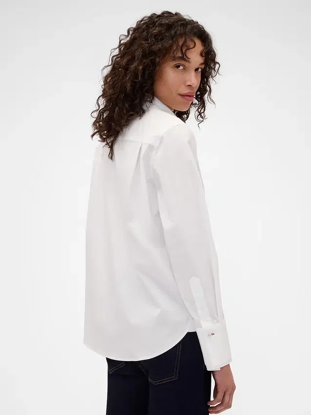 GAP × Victoria Beckham – luźna koszula z popeliny